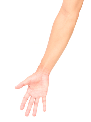 Decoloración de brazos